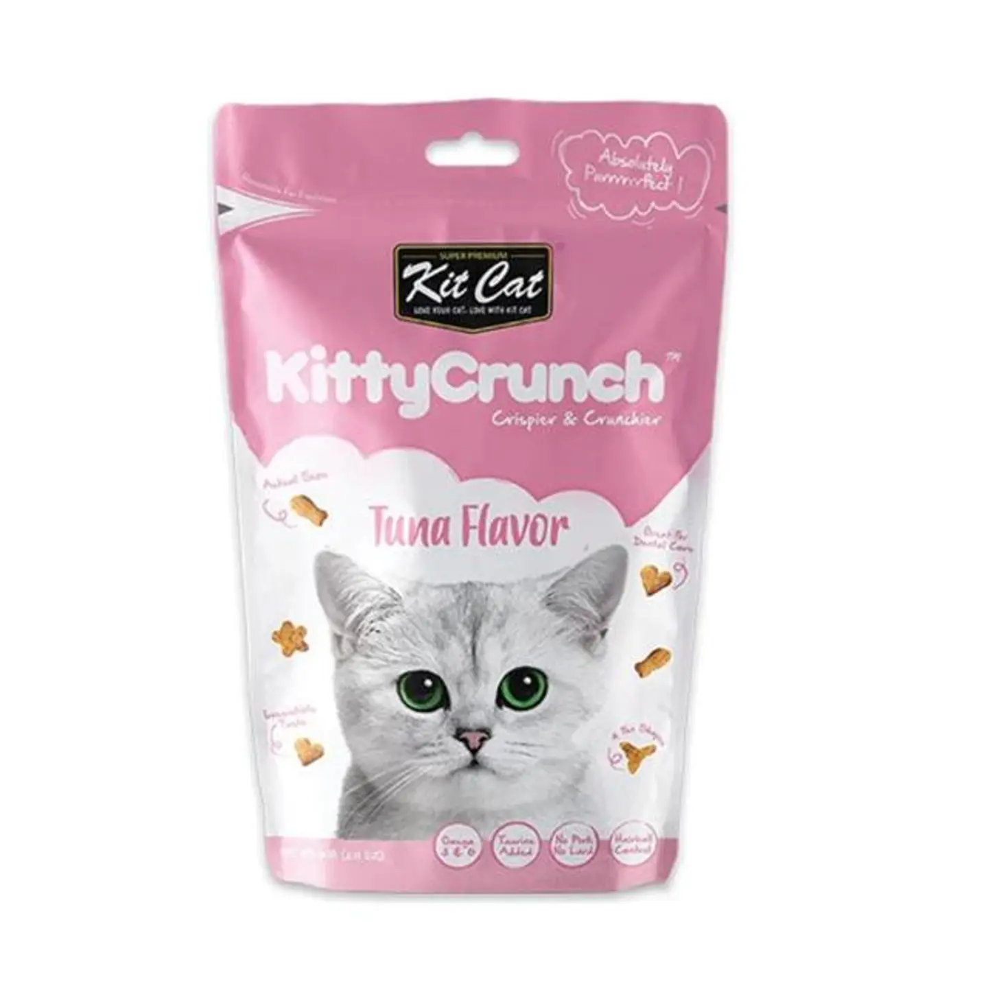 Kit Cat Kitty Crunch Tuna Flavor Crispier & Crunchier 60g
