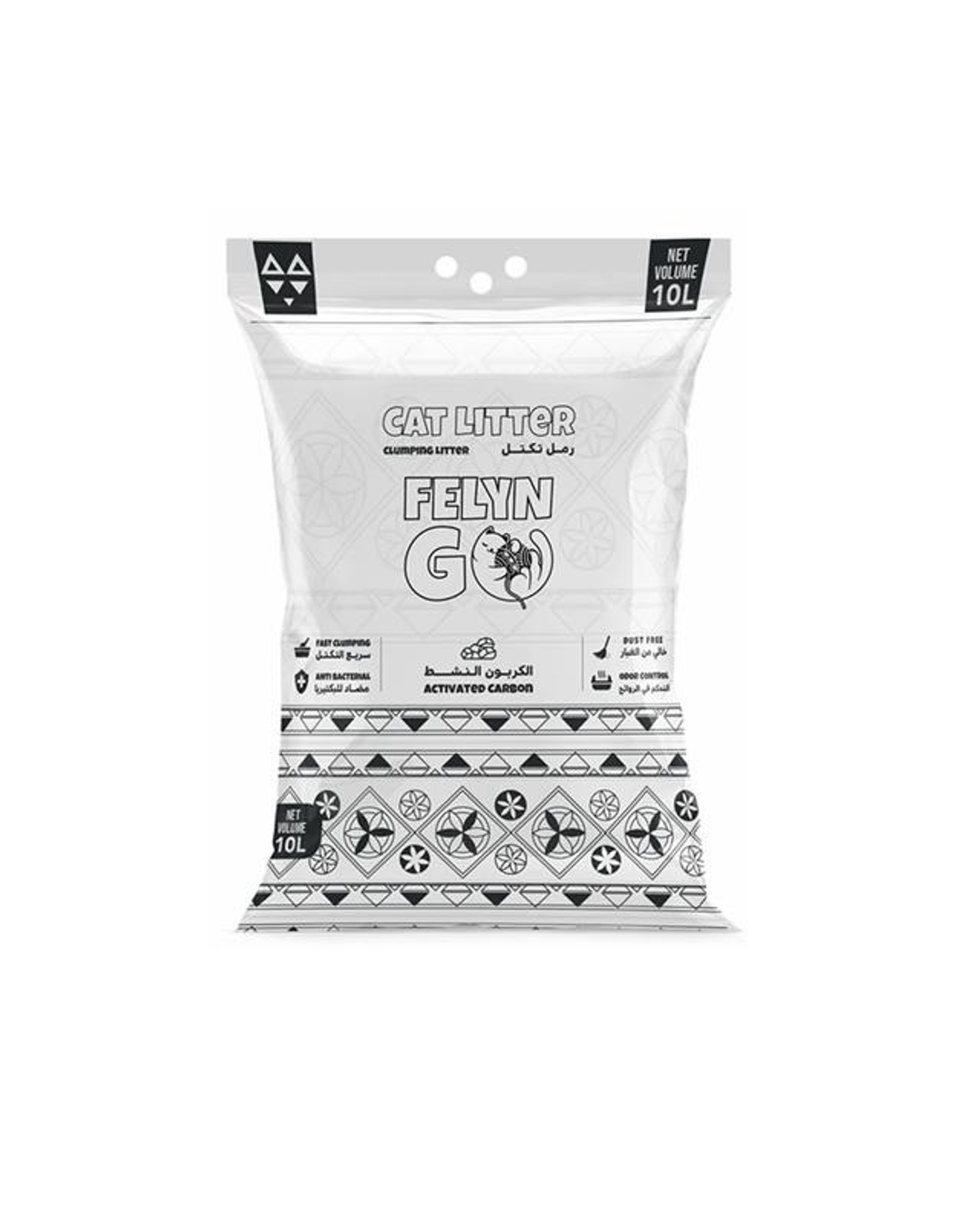 Felyn Go Cat Litter With Activated Carbon 10 L