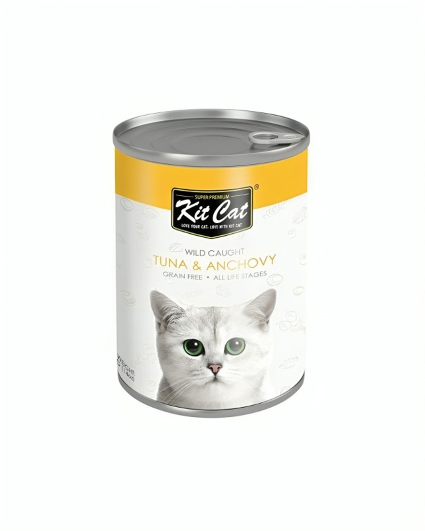 Kit Cat Grain Free Tuna & Anchovy   400g