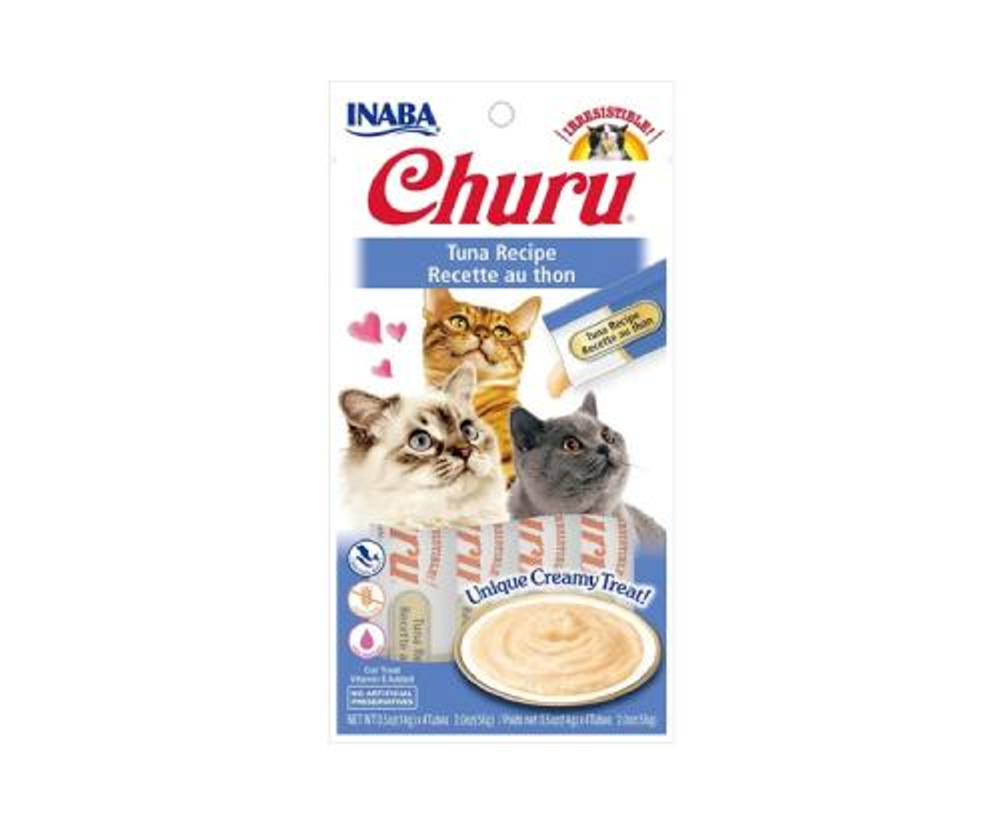 إنابا تشورو وصفة التونة مكافأة كريمية فريدة ١٤ أنبوب ٤ جرام ٥٦ جرام