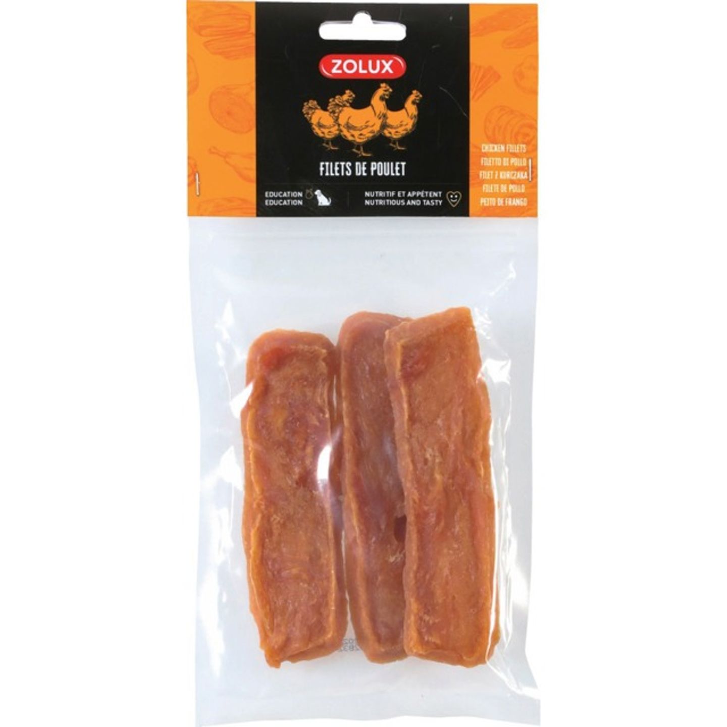 Zolux   Snack Chicken Fillet For Dogs 70g