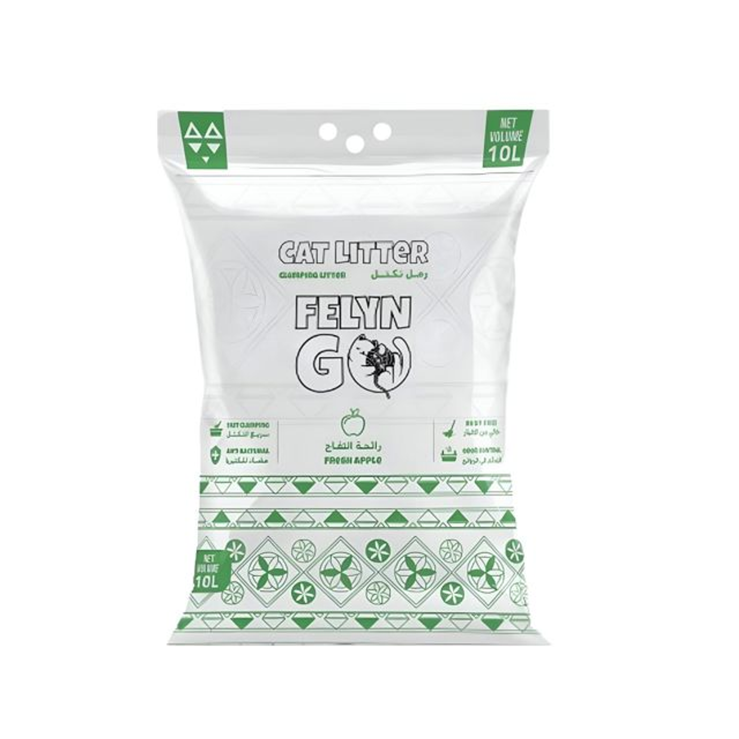 فيلاين قو رمل برائحة التفاح ١٠ لتر