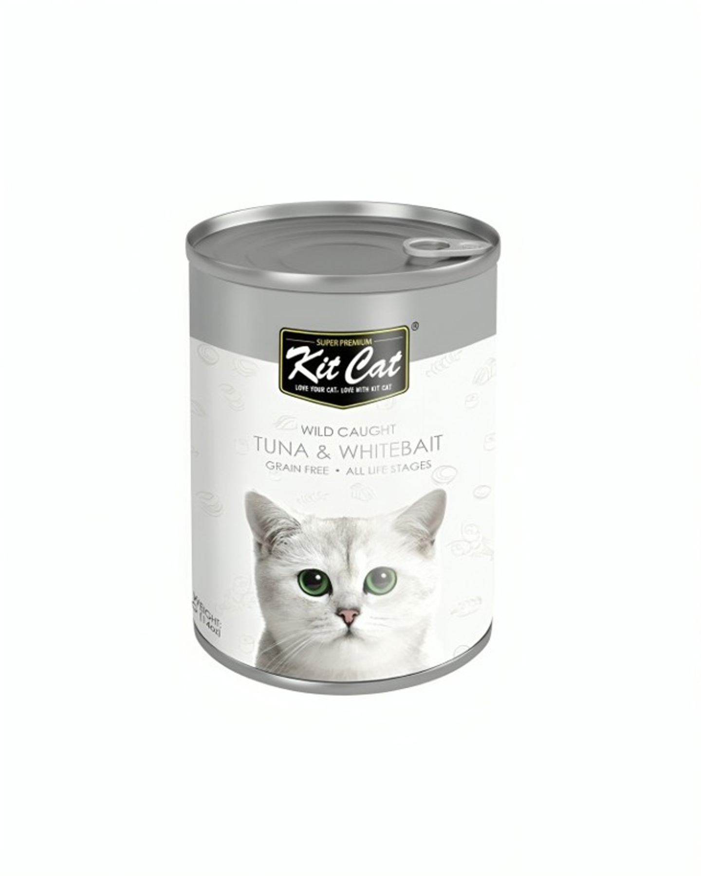 Kit Cat Grain Free Tuna & Whitebait   400g