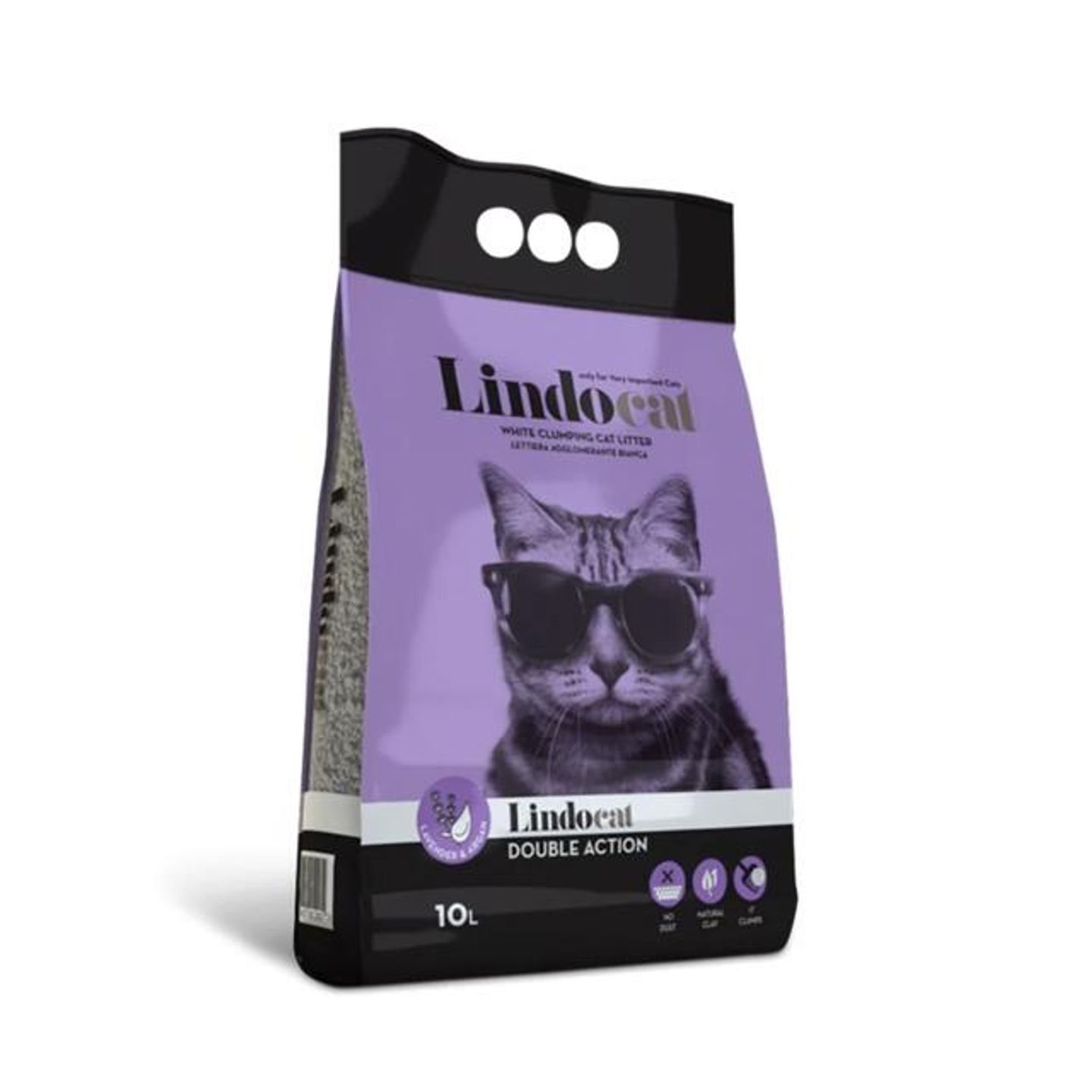 Lindo Cat Cat Litter Lavender & Argan Double Action 10 L