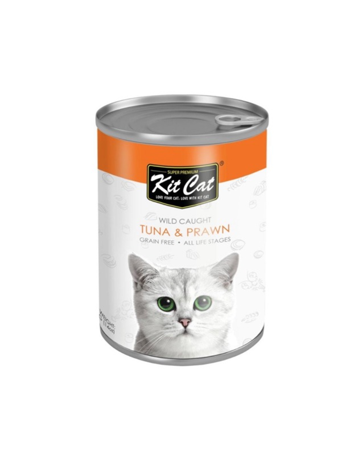 Kit Cat Grain Free Tuna & Prawn   400g