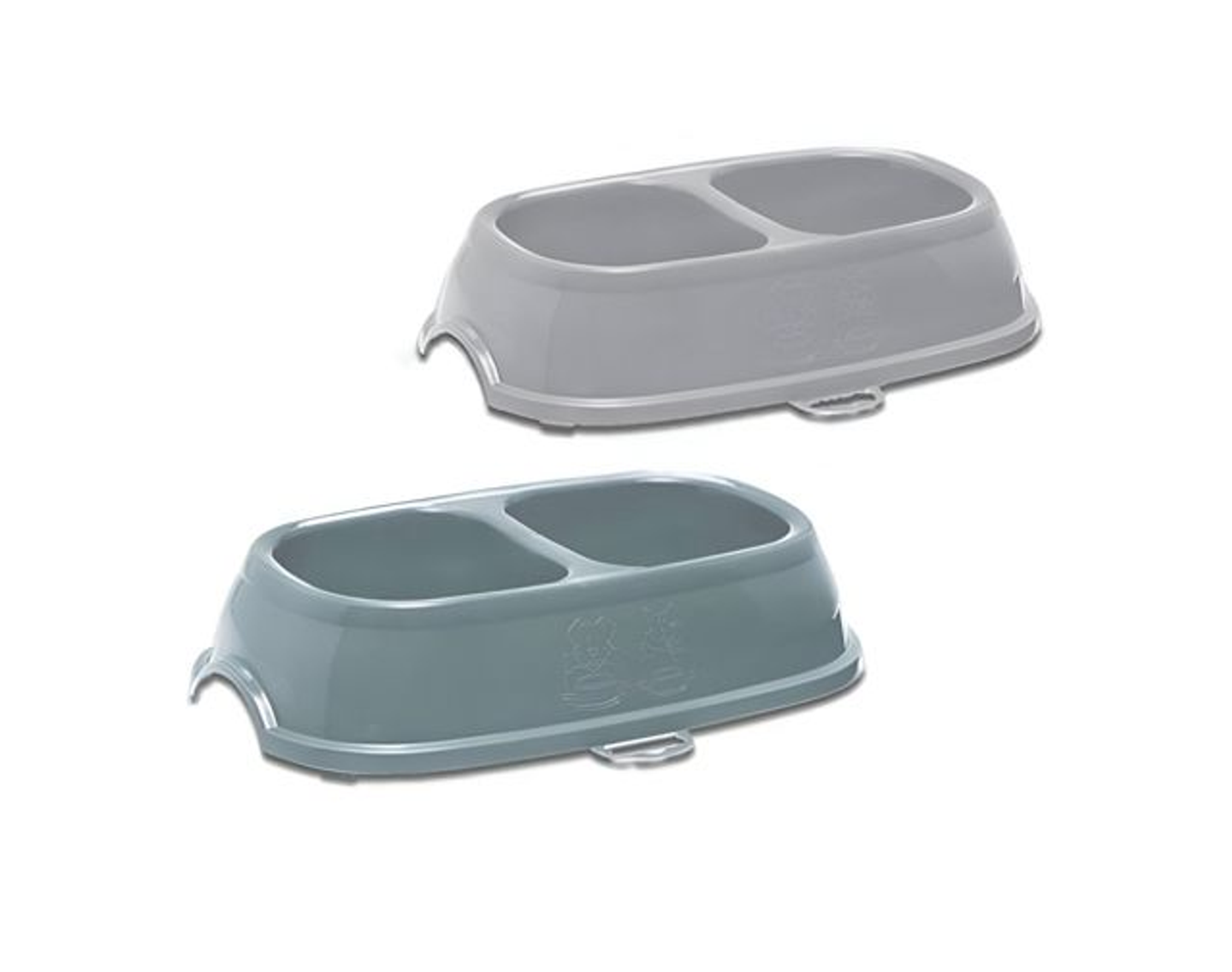 Stefan Plast   Sp  Food Bowl Break 13 Non Slip (Blue+Grey)