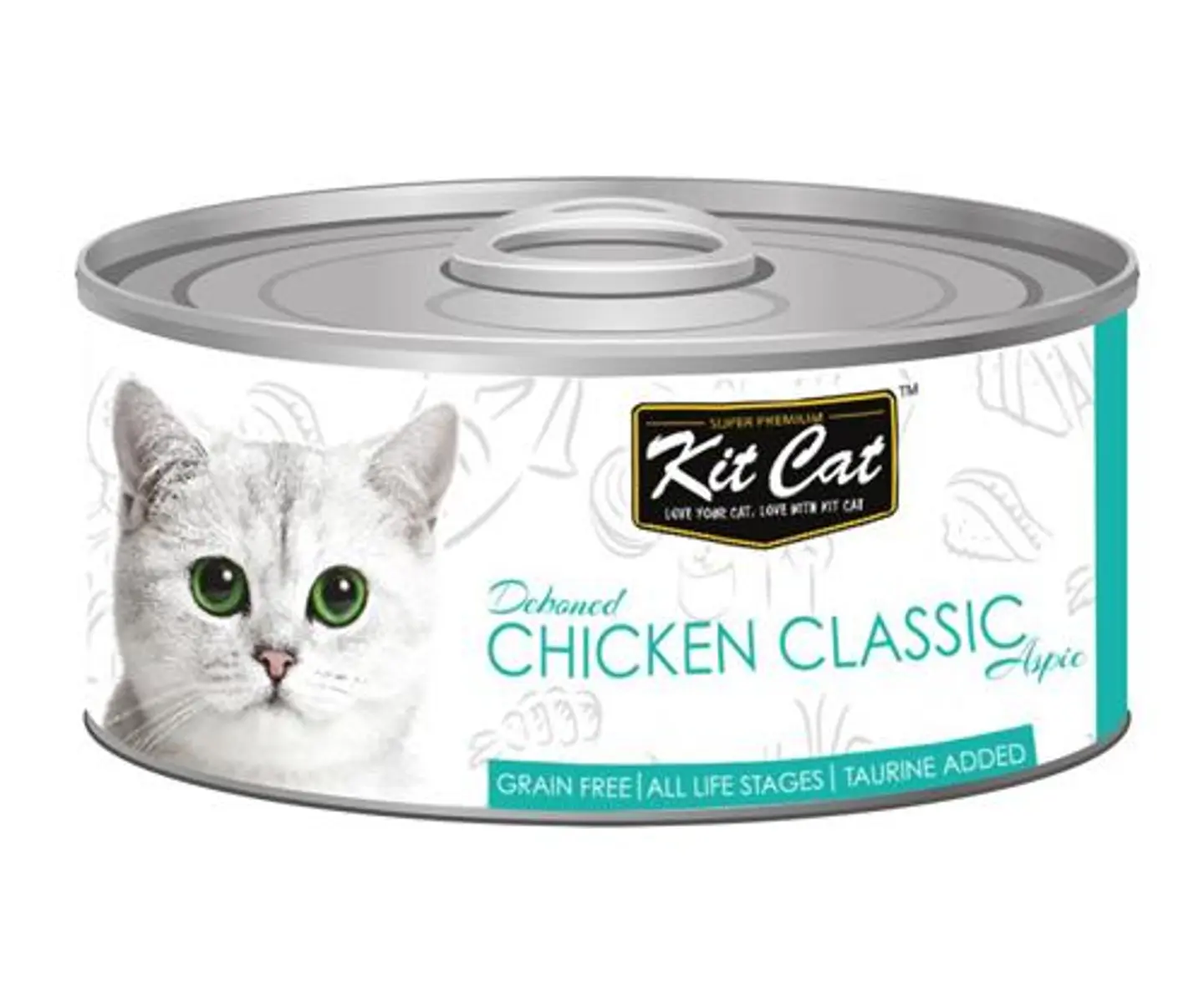 كت كات دجاج كلاسك منزوع العظم ٨٠ جرام