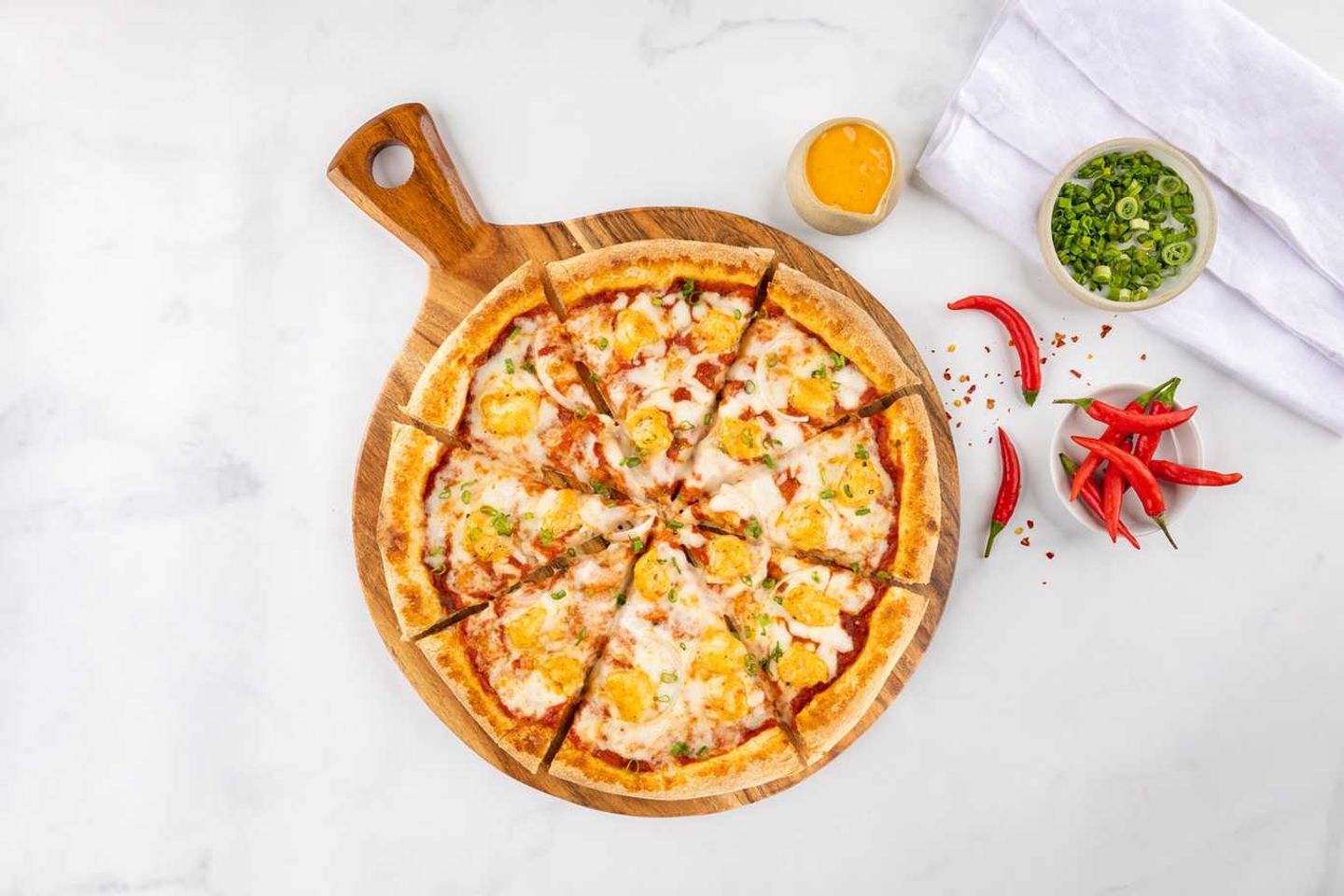 Dynamite Shrimp Pizza