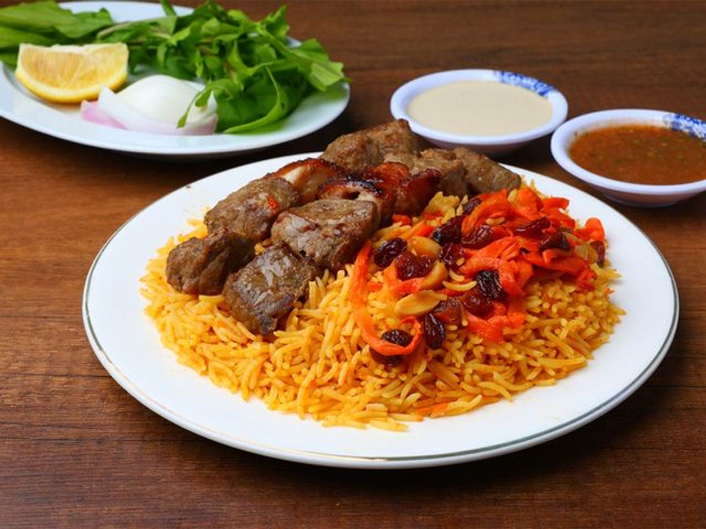 Afghani Awsal With Rice