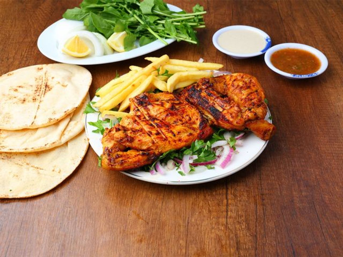 Plain Half Grilled Chicken