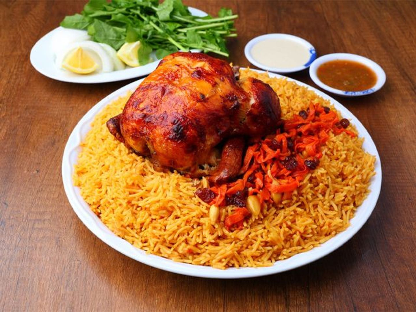 Bbq Chicken Shawaya With Rice