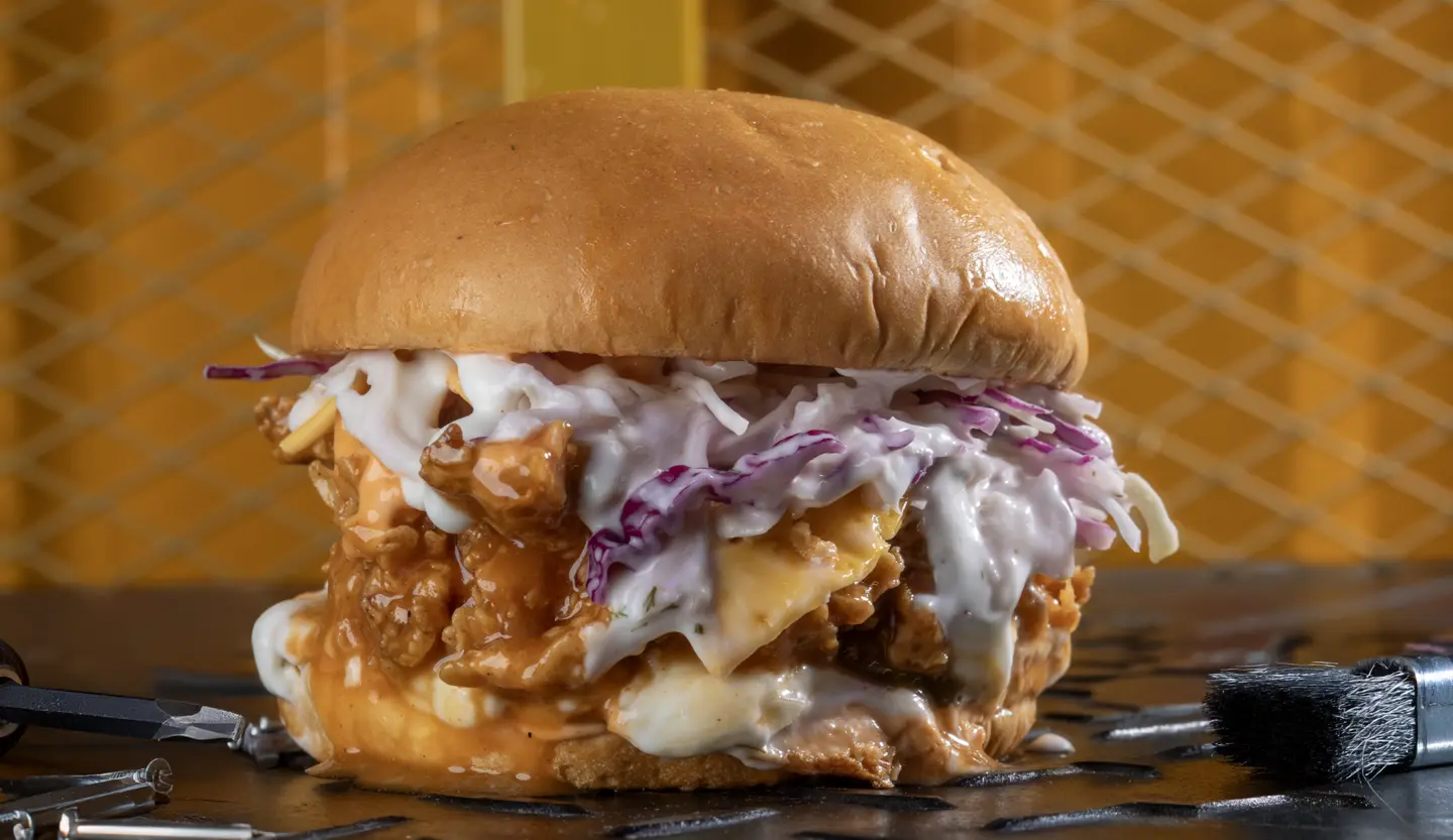 Korean Chicken Burger