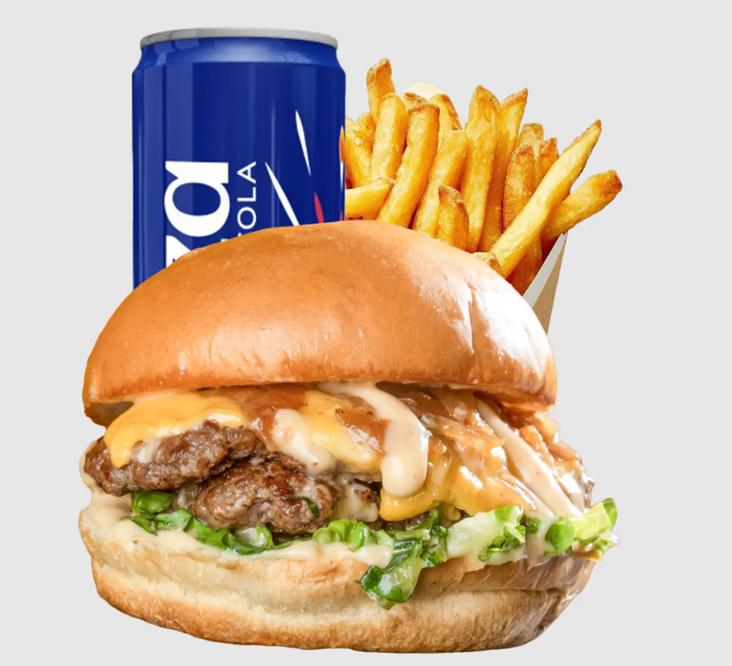 Double Smash Burger Meal