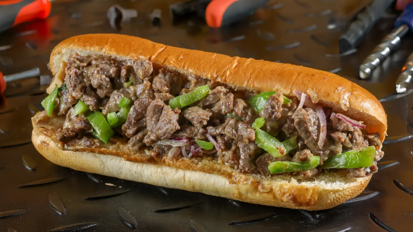 Beef Fajita Sandwich