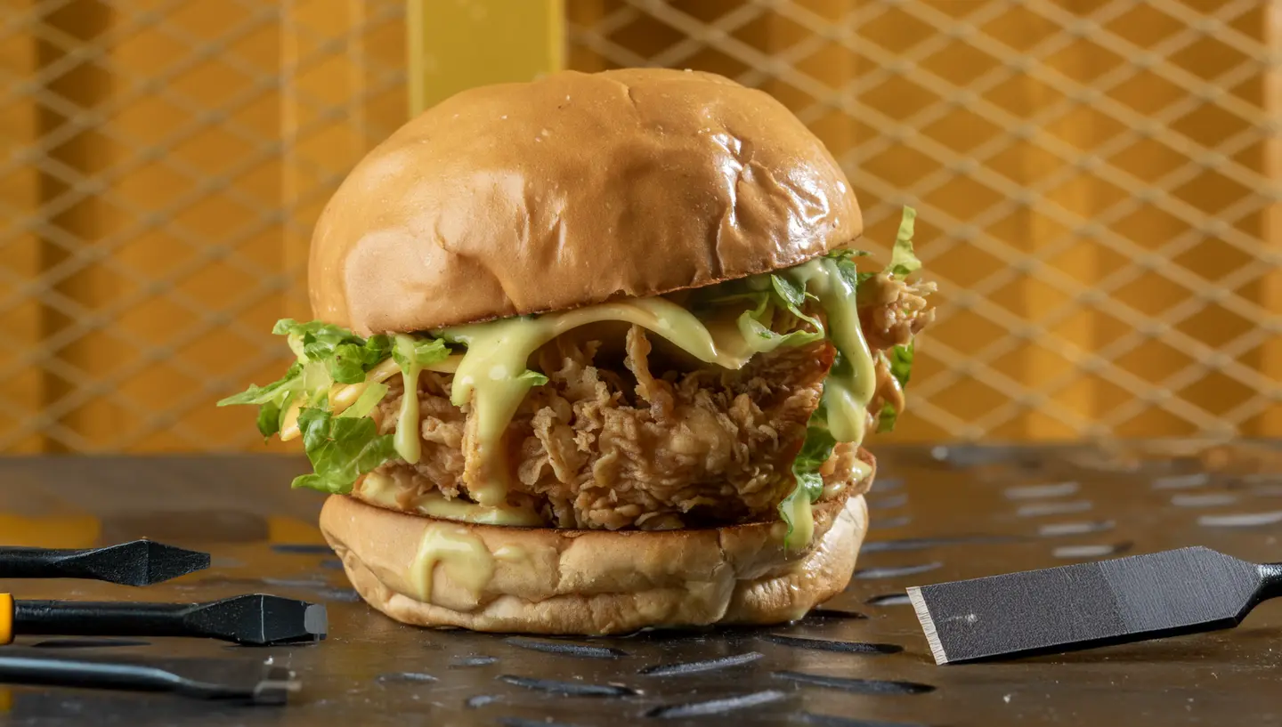 Honey Mustard Chicken Burger Meal