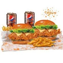 ساندويتش دجاج ديلوكس لشخصين