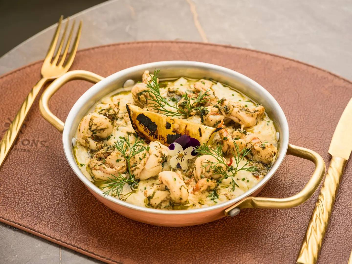 Lemon Risotto With Shrimps
