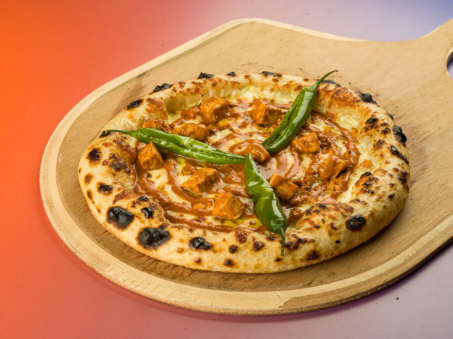 Butter Chicken Pizza Small