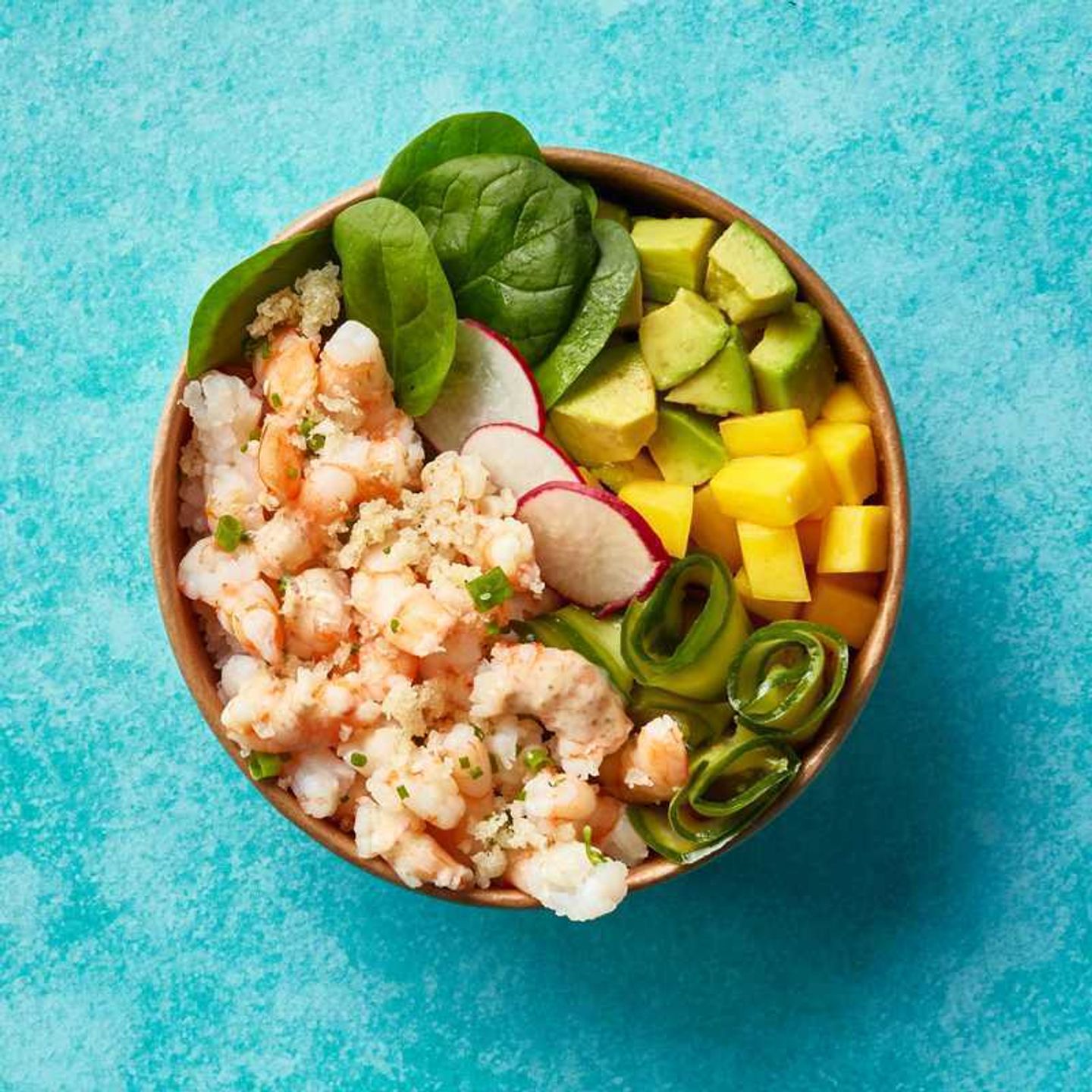 Spicy Crispy Shrimp Poke