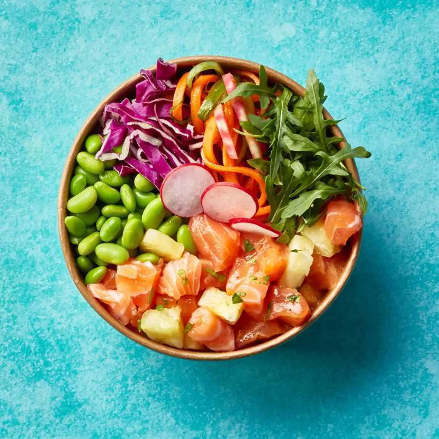 Tropical Salmon Poke
