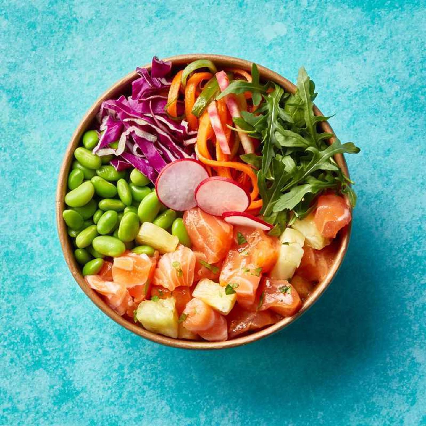 Tropical Salmon Poke