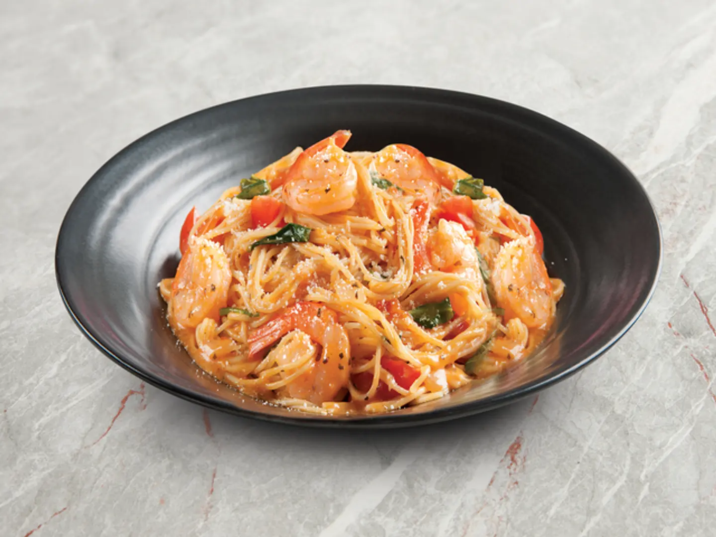 Pasta Shrimp Rose