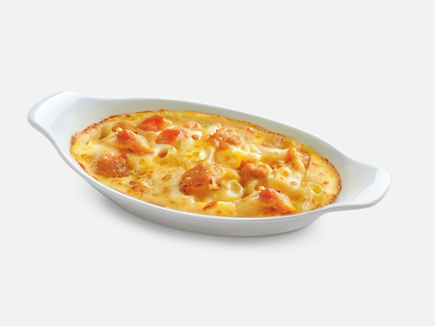 Baked Mac&Cheese With Shrimp