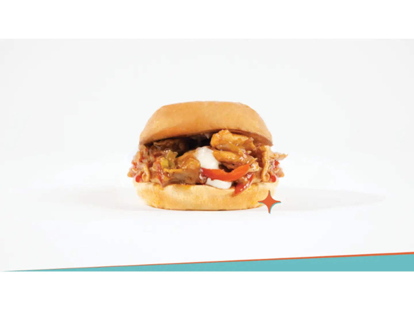 Spicy Chicken Philly Burger