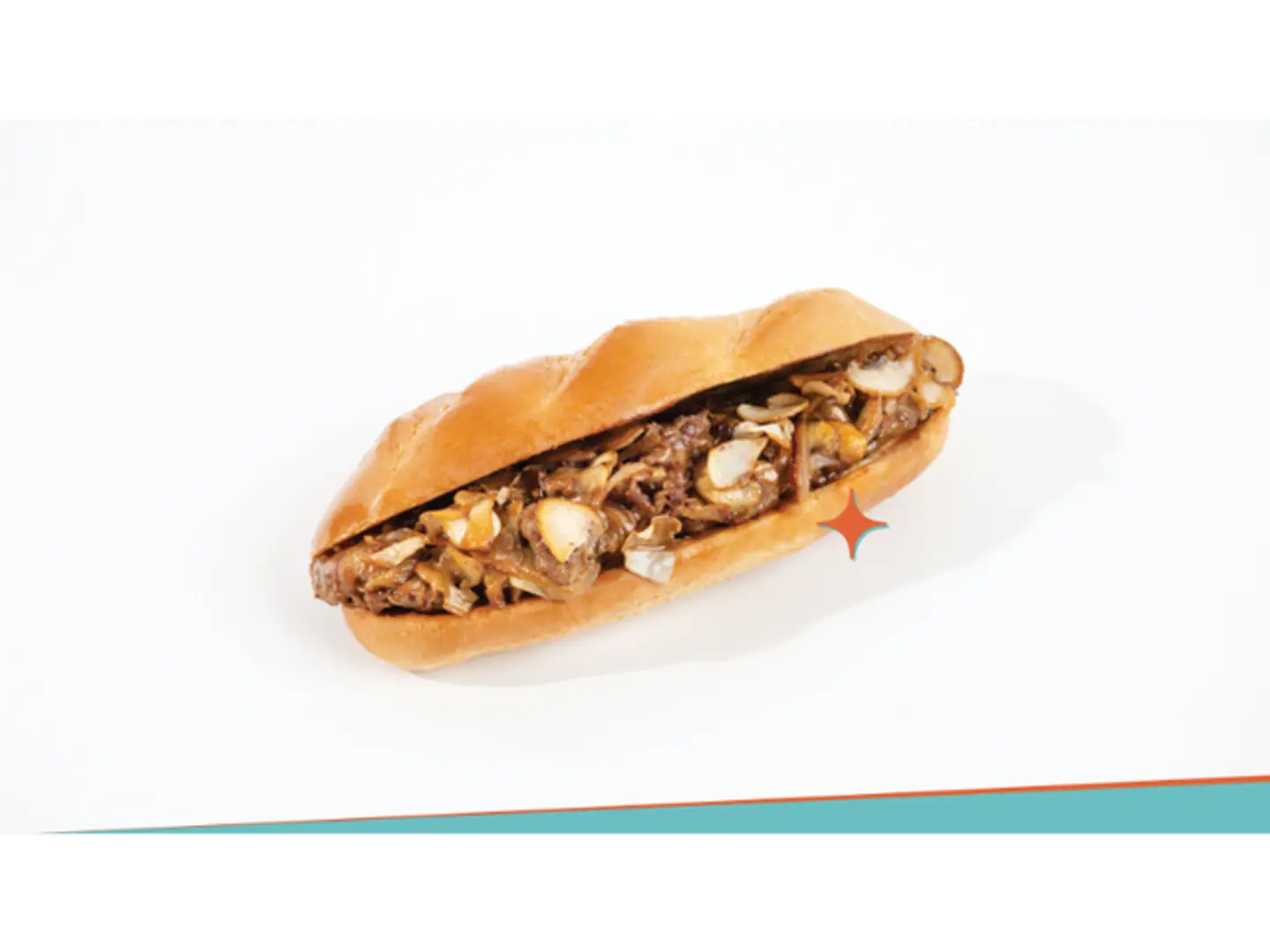 Mushroom Philly Sandwich