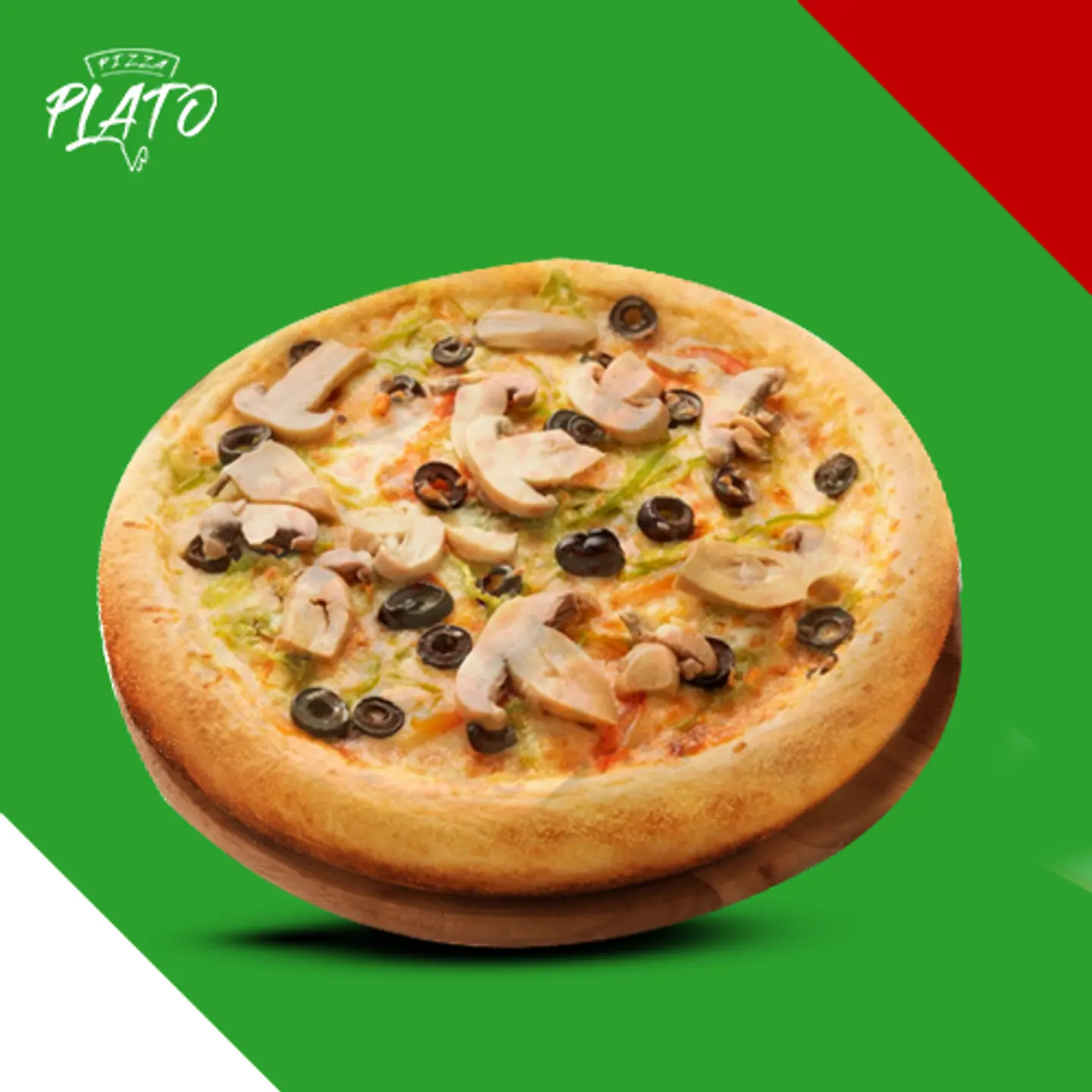 Vegetables With Mushroom Pizza