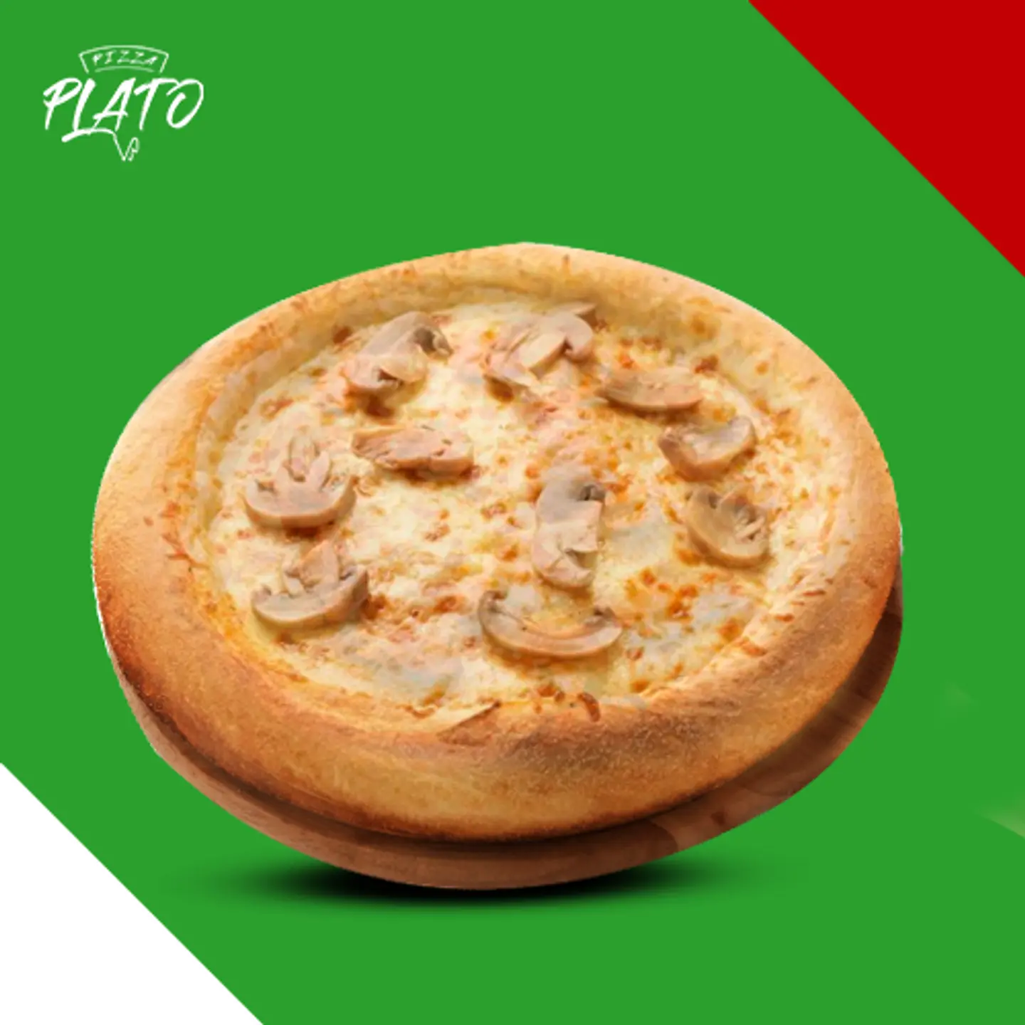 Classic Mushroom Pizza