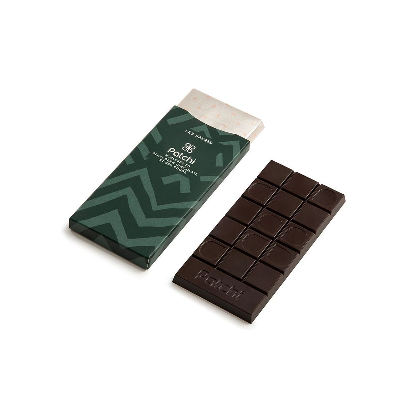 Noblesse 80 Plain 80% Dark Chocolate Bar 50g