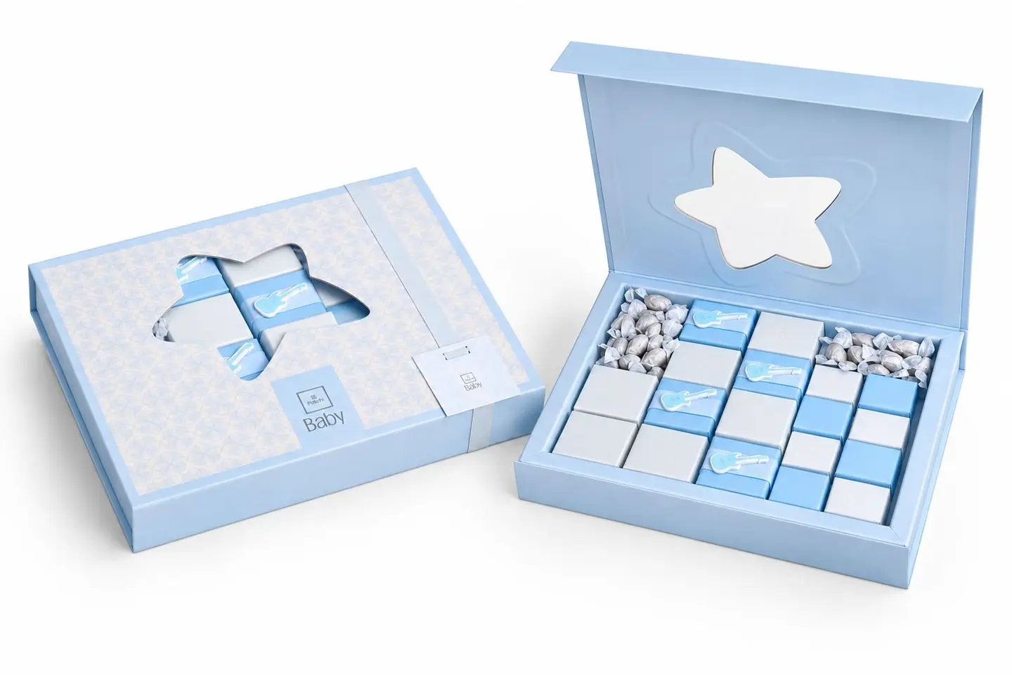 Chocolate Baby Blue   Large