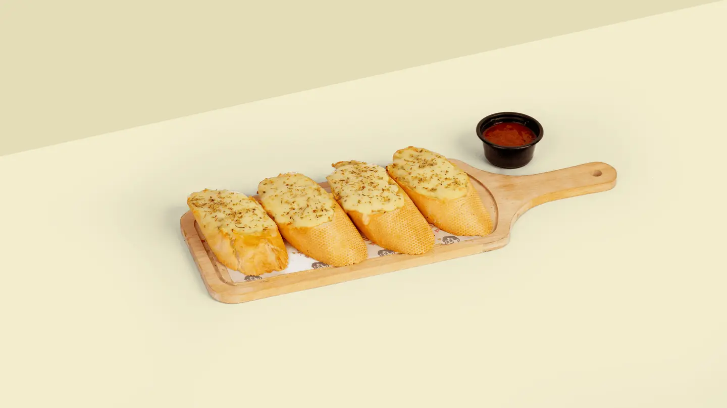 4 Pcs Garlc Bread Cheese