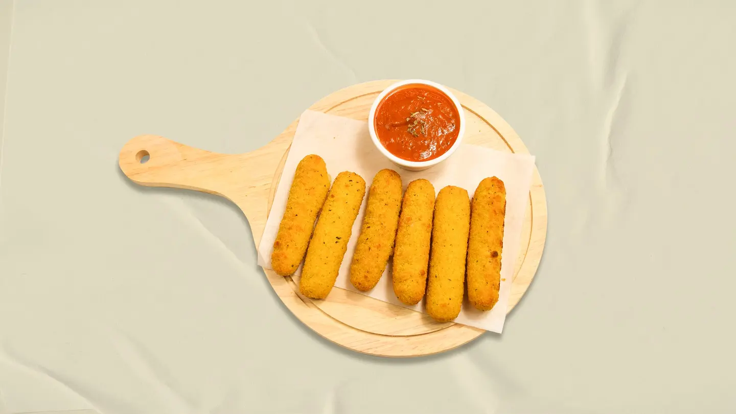 اصابع جبنة الموزاريلا (6 قطع )