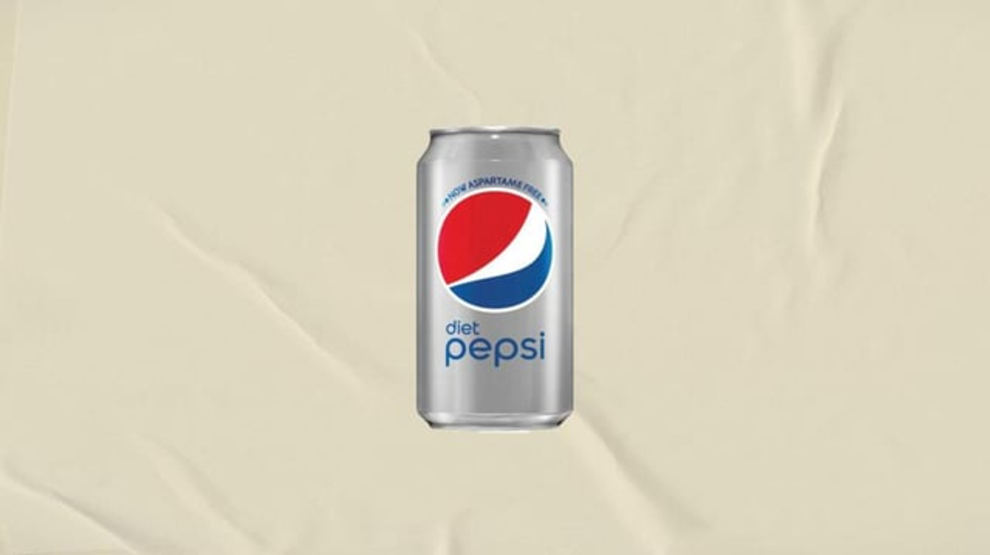 Diet Pepsi Can