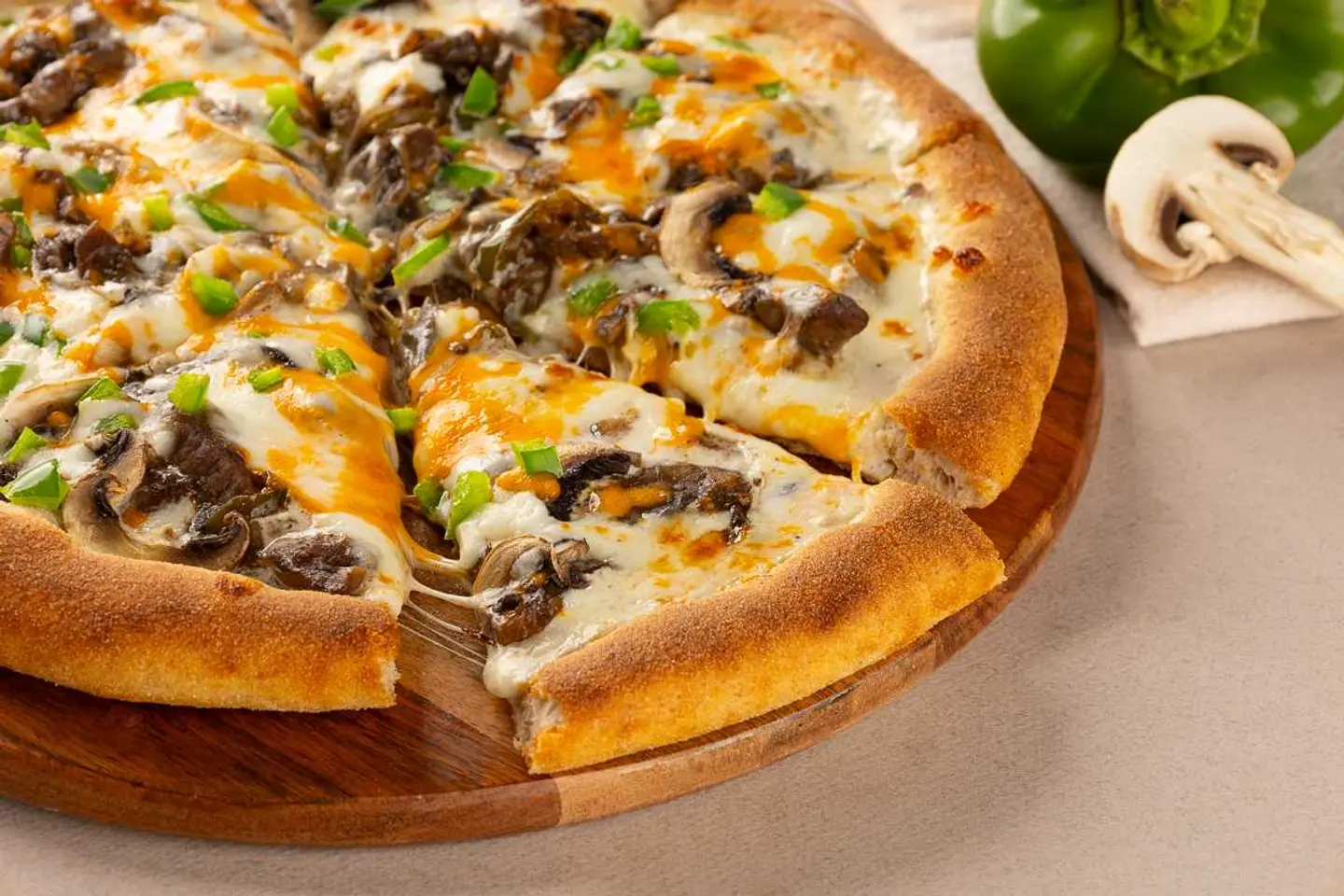 Philly Steak Pizza Medium