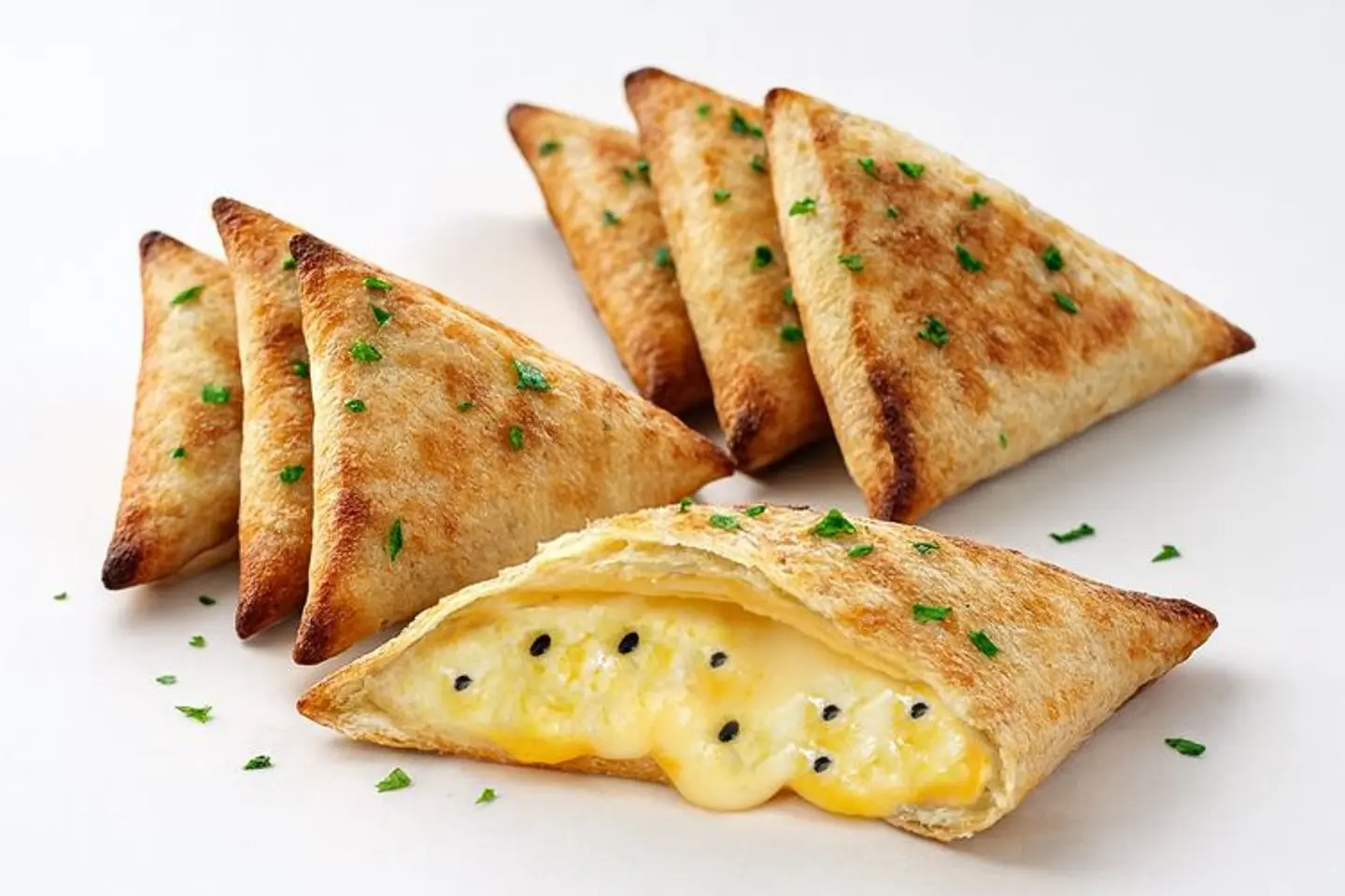 6 Pieces Of Cheese Samosas