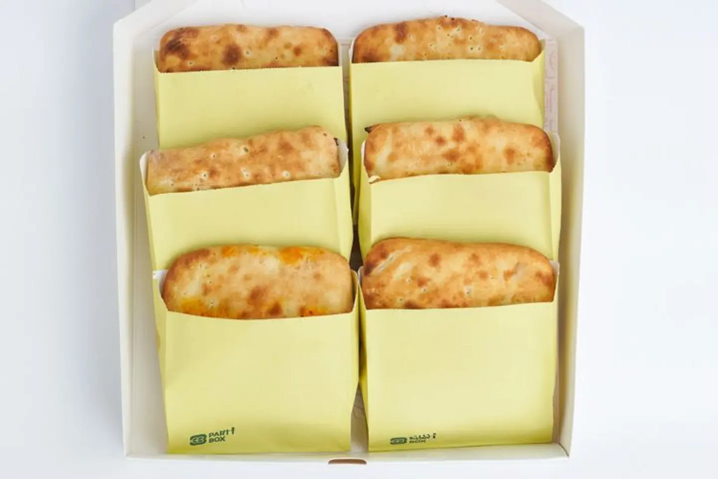 Oven Baked 6 Sandwich Box From Your Choice