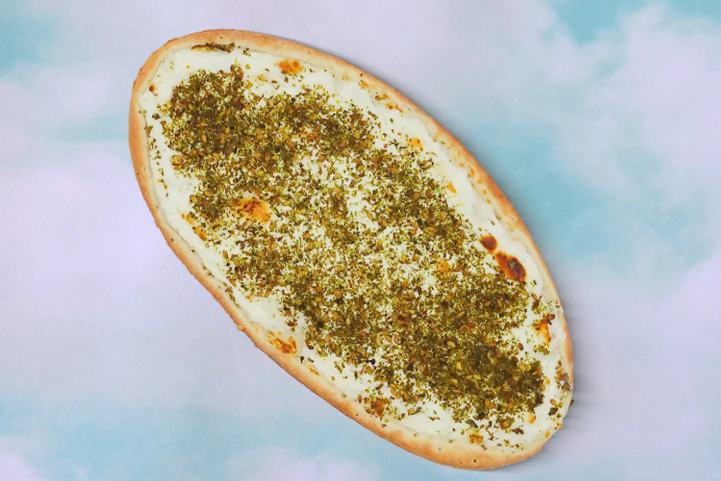 لبنة بالزعتر