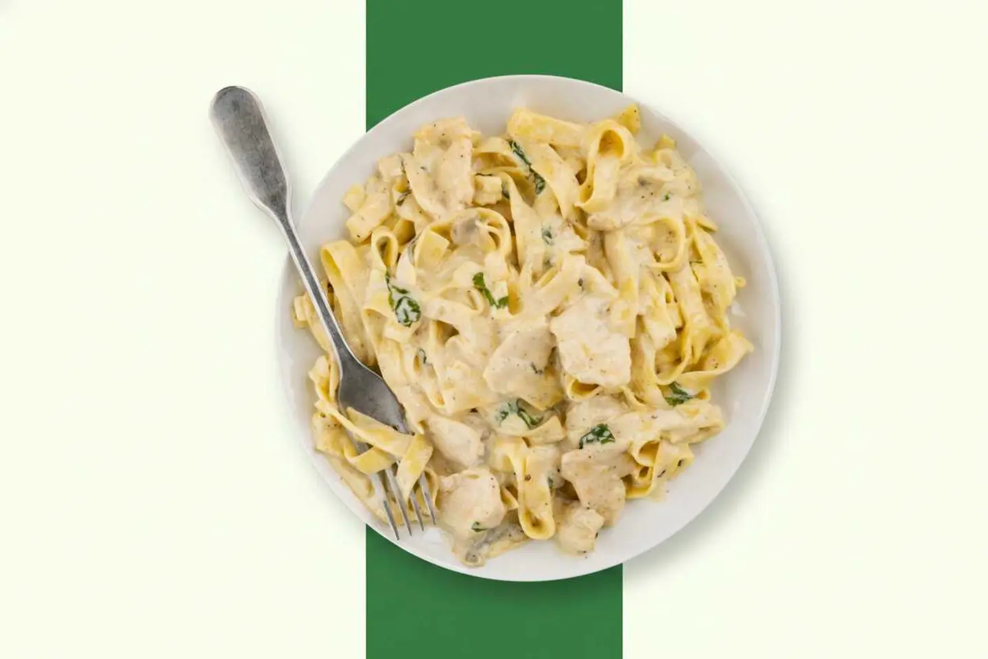 Chicken Alfredo Tagliatelle