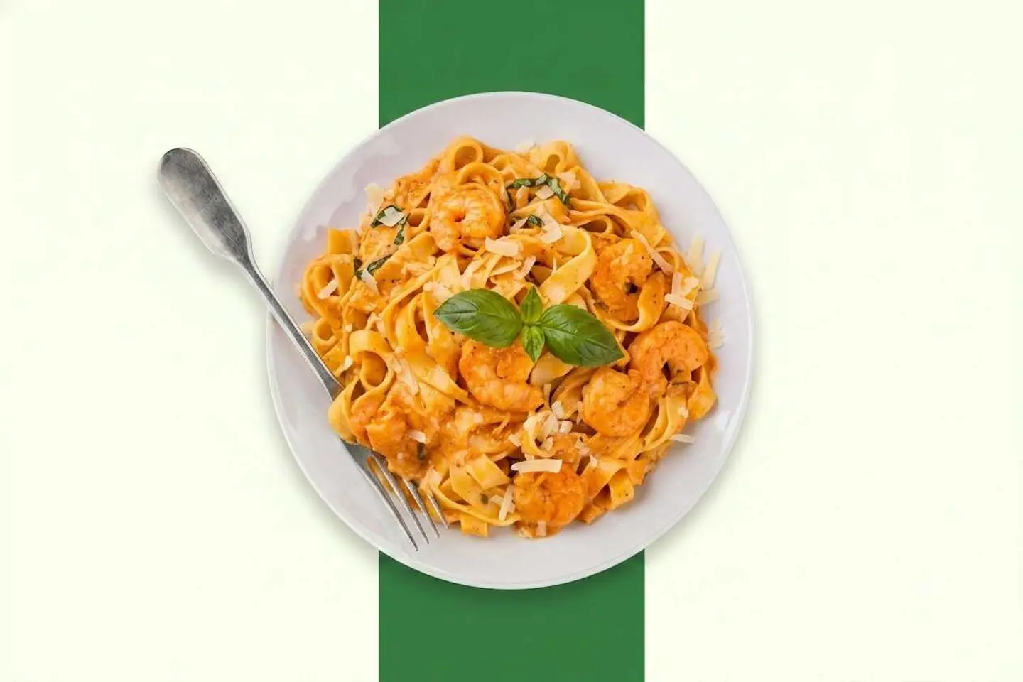 Shrimp Rosé Tagliatelle