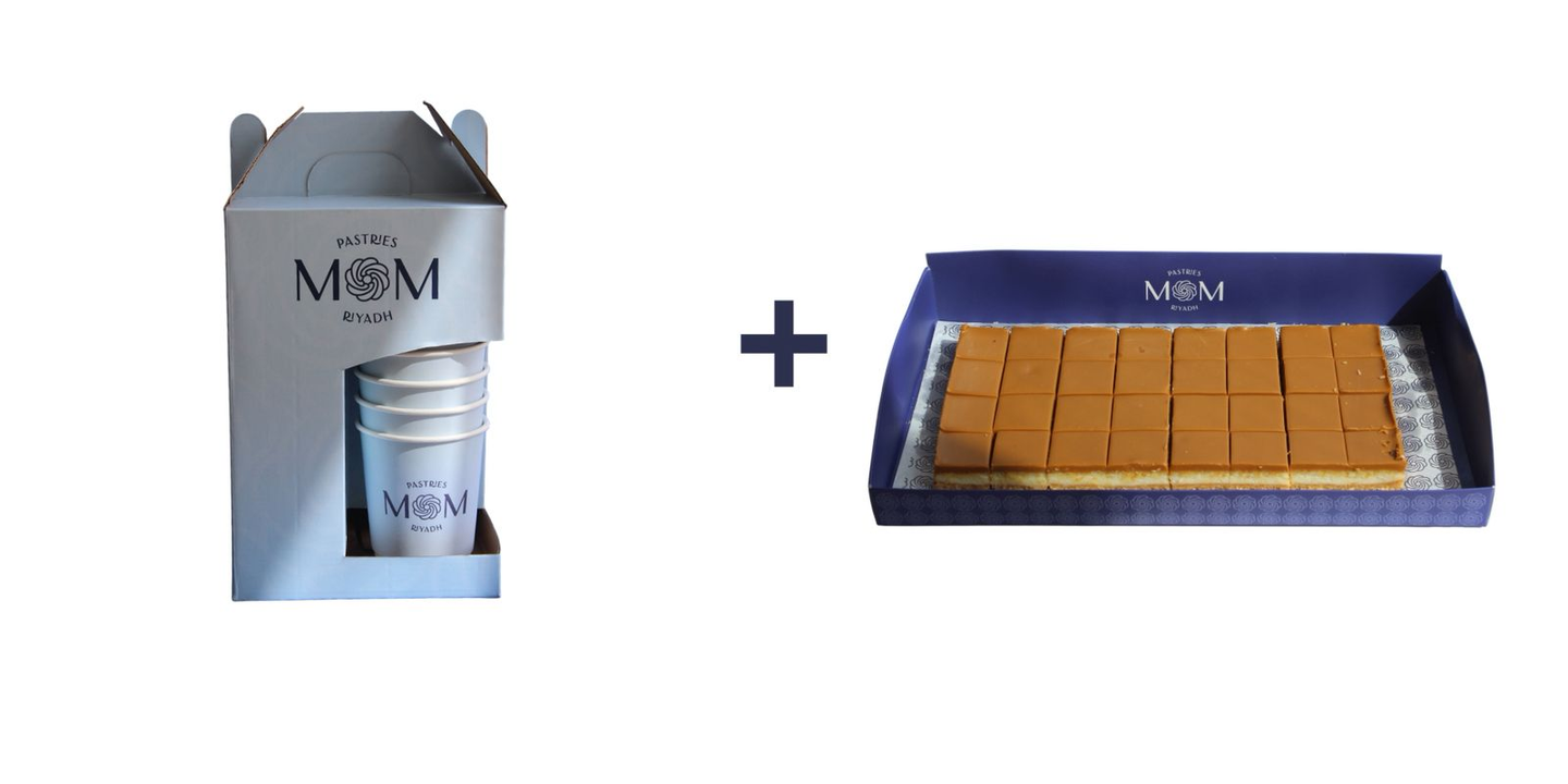 Combo: Lotus Cheese (32 Pcs) + Coffee Of The Day 1 L