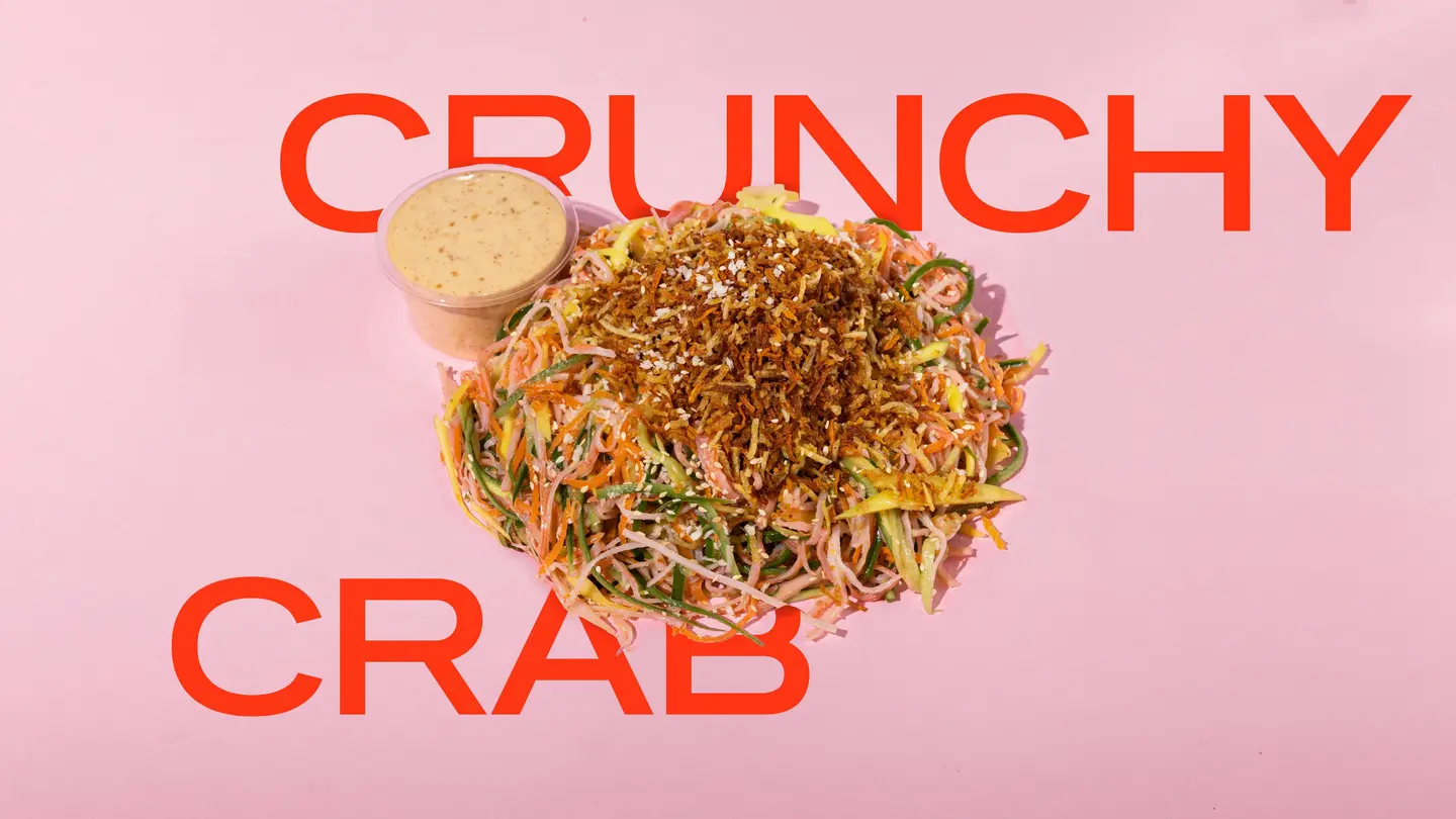 Crunchy Crab Salad