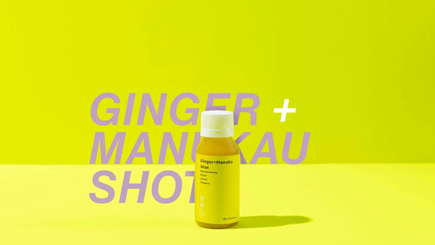 Ginger+Manuka Shot