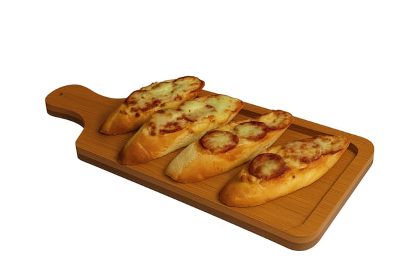 French Bread With Pepperoni