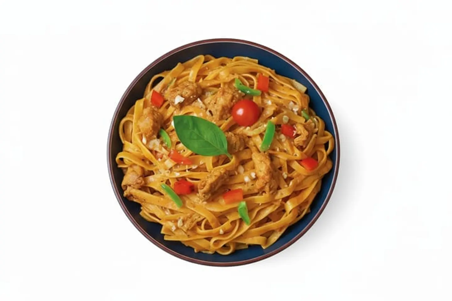 Red Chicken Fettuccine