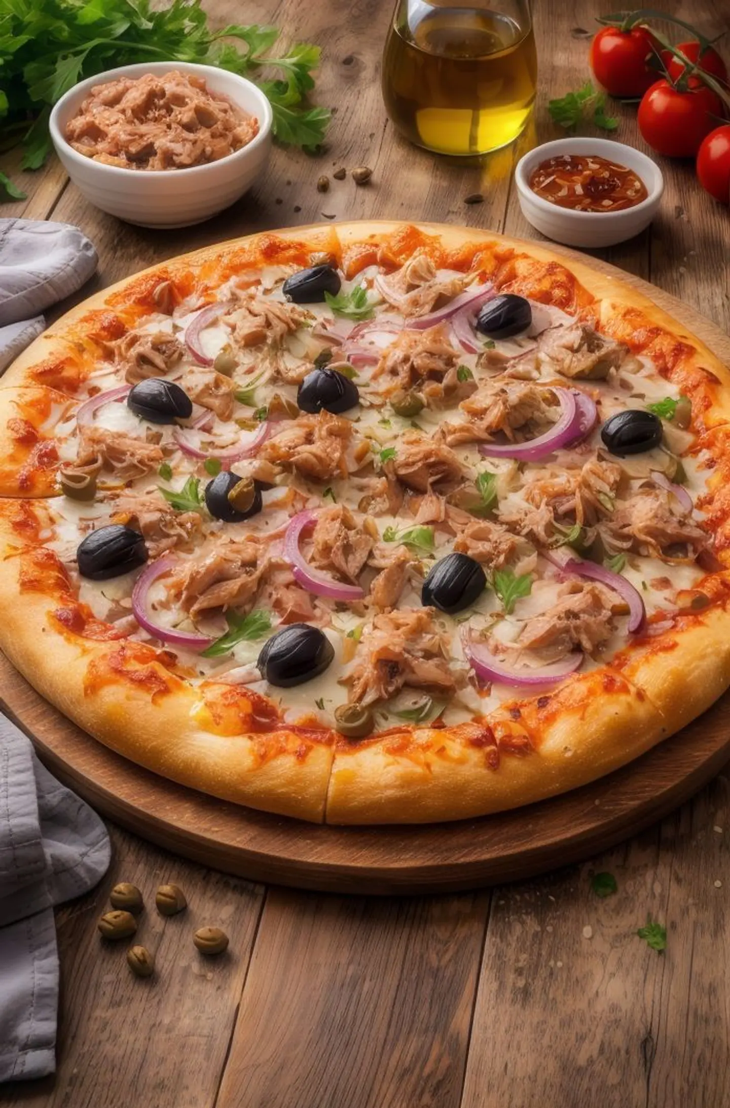Large Tuna Pizza