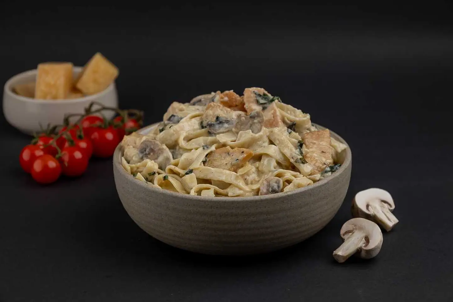 Chicken Alfredo Tagliatelle