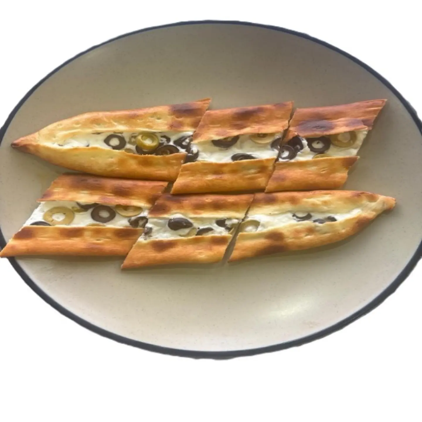 Labneh Pie With Olives